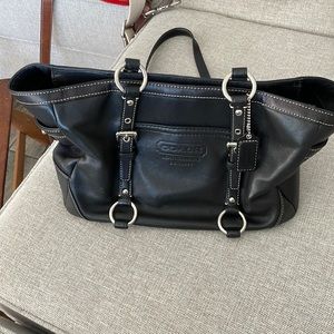 Coach classic multi pocket handbag